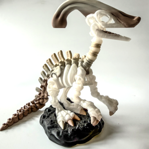 Parasaurolophus Skeleton from veilboundrealms.com made in Huntingdon Cambs