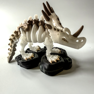 Styracosaurus Skeleton from veilboundrealms.com made in Huntingdon Cambs