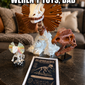 Skeleton dinosaur monthly subscription from veilboundrealms.com made in Huntingdon Cambs